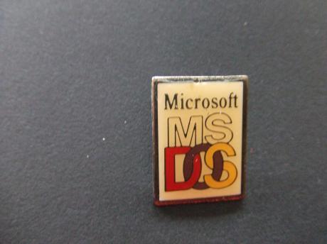 Microsoft MS Dos besturingssystemen computers